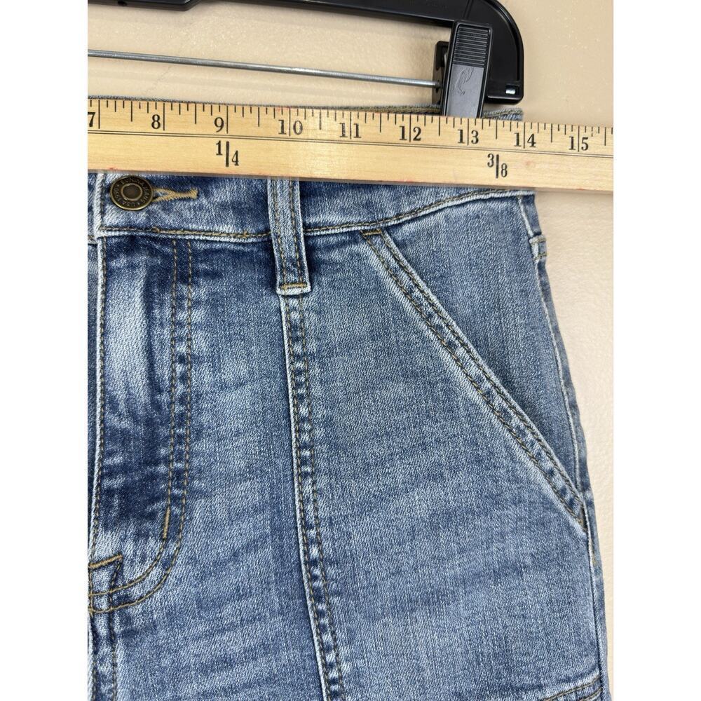 Eunina Women’s Codi Super High Rise Dad Cargo Jeans Straight Leg 3/26W - Picture 12 of 14